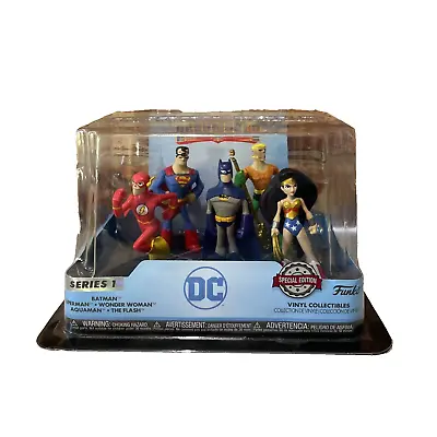 Buy Funko DC Heroes Hero World Series 1 Vinyl Collectibles 5 Pack Toy • 14£