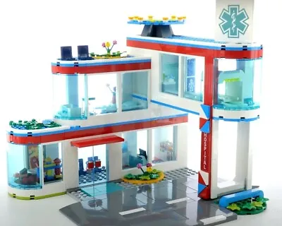 Buy LEGO® City Hospital Building ONLY From Set 60330 *NO Minifigures Or Vehicles* • 39.99£