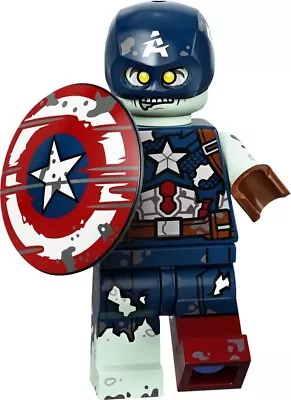 Buy LEGO Marvel Series 1 Minifigure - ZOMBIE CAPTAIN AMERICA 71031 New & Sealed • 3.20£