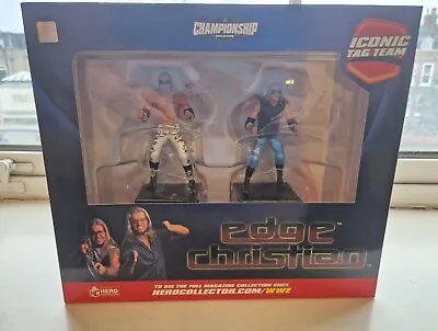 Buy WWE Championship Collection Edge & Christian With Magazine By Eaglemoss Hero • 16£