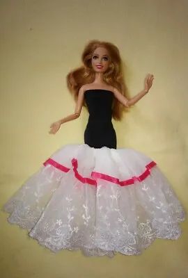 Buy Barbie Fashion Dolls Princess Dress Wedding Dress Wedding Dress Ball Dress 30 • 4.33£