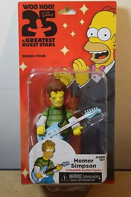 Buy NECA THE SIMPSONS GREATEST GUEST STARS SERIES 4 'GRUNGE' HOMER Action Figure • 65£