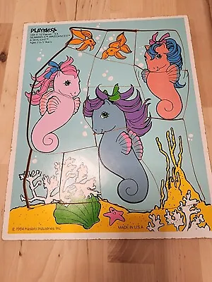 Buy Vintage Playskool My Little Pony Mermaids Puzzle • 14.17£