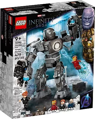 Buy LEGO Marvel Iron Man: Iron Monger Mayhem 76190 BRAND NEW FREE Signed Postage • 34.95£