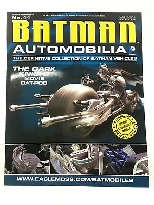Buy BATMAN Automobilia Collection MAG ONLY THE DARK NIGHT MOVIE BATIPOD No.11 Ltd Ed • 1.99£