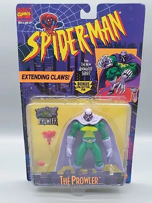 Buy Spiderman From The New Animated Series Toy Biz The Prowler MOC - 1995 • 51.47£
