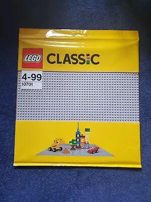 Buy LEGO LEGO CLASSIC: Grey Baseplate (10701) Unopened • 15.99£