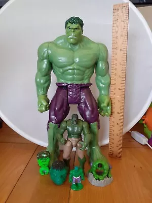 Buy Hulk Hasbro Marvel Figure 2013 Plus Other Small Figures • 3£