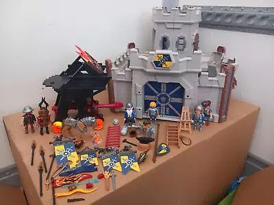 Buy Playmobil 70222  Novelmore Fortress & 70393 Fire Ram Used / Clearance • 49.95£