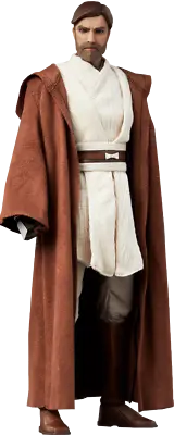Buy STAR WARS The Clone Wars Animated Obi-Wan Kenobi Sixth Scale Figure Sideshow • 343.20£