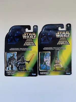 Buy 1996 Star Wars Darth Vader & Luke Skywalker Kenner Rare Diecast • 12£