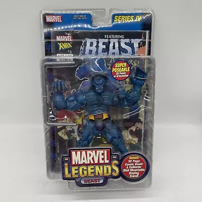 Buy Marvel Legends Toybiz Beast X-Men Series IV Rare Sealed Action Figure New 2003 • 49.99£