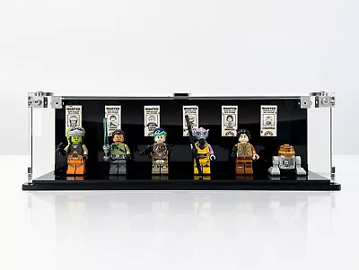 Buy BRIXBOX Display Case For 6 LEGO® Star Wars Rebel Ghost Phantom Minifigures • 34.99£