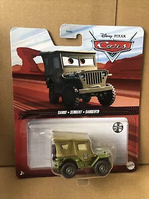 Buy DISNEY CARS DIECAST - Sarge - New 2022 Card - Combined Postage • 7.19£
