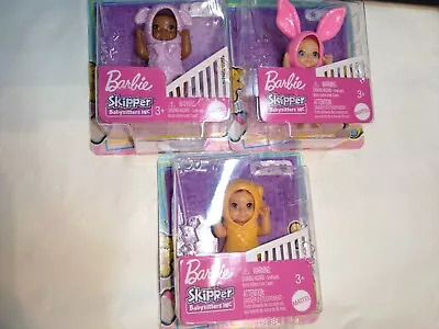 Buy Barbie Skipper Babysitter Three Pink Purple Orange Different Of Choice • 6.34£