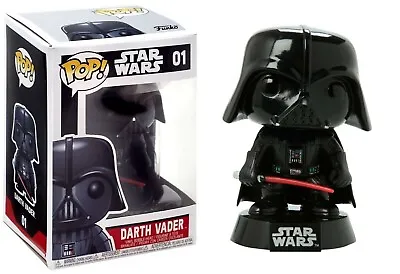 Buy Star Wars Funko Pop Darth Vader 01 Disney, Action Figure Vinyl Pop Art, New • 22.96£