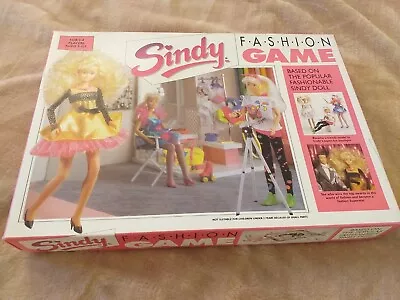 Buy Vintage Sindy Doll Fashion Board Game Triotoys Hasbro  1990 British Collectable • 20£