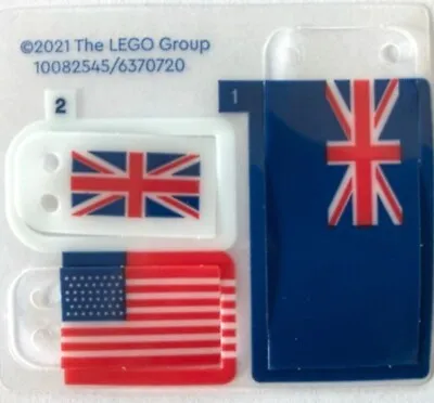 Buy Lego FLAG UNION JACK 6370720 Sheet For Lego Set TITANIC 10294 NEW (A2) • 5.99£