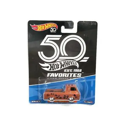Buy Hot Wheels '60s Ford Econoline Pickup 50th Anniversary Collectable Vehicle FLF40 • 6.99£