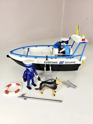 Buy Playmobil 5263 City Action Airport Patrol Boat With Figures And Accessories  • 9.99£