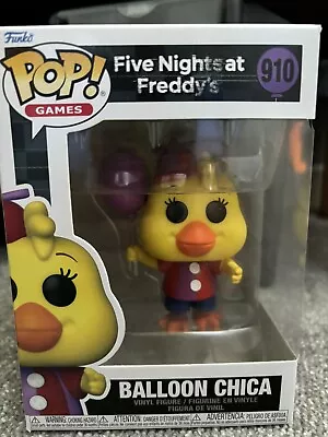 Buy #910 Balloon Chica Five Nights At Freddy's FNAF Games Funko Pop • 4£