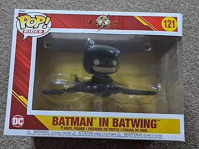 Buy Damaged Box | Funko Pop Rides | The Flash | Batman In Batwing #121 • 35.99£