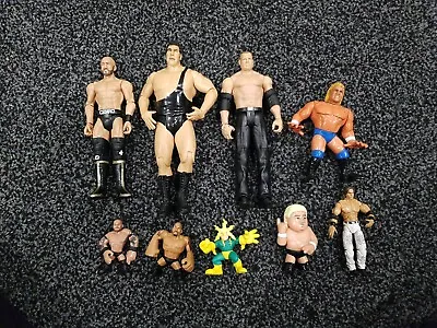 Buy WWE WWF Action  Figure Bundle Hasbro Mattel Jakks Brawler  3 • 20£