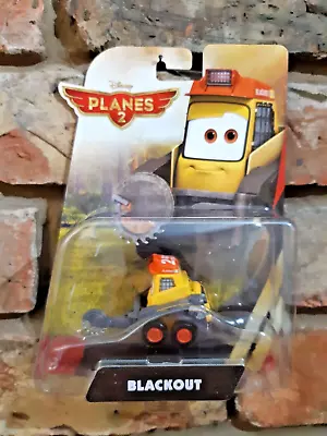 Buy Disney Planes Blackout Fire And Rescue Diecast Character Vehicle Plane Toy - New • 8£