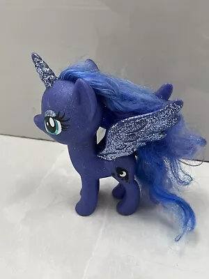 Buy My Little Pony G4 Rare Alicorn 6  Sparkling Princess Luna With Glitter. • 20£