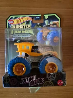 Buy Hot Wheels Monster Trucks Glow In The Dark - Loco Punk Monster Truck • 12.49£