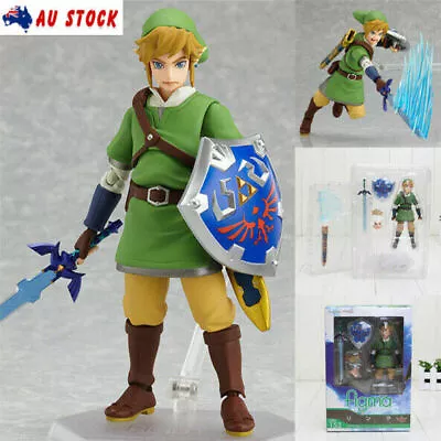 Buy NEW The Legend Of Zelda: Skyward Sword Link Action Figure Toy With Box Figma 153 • 20.26£