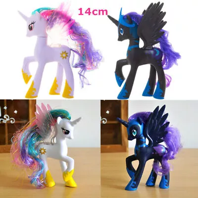 Buy NIGHEMARE MOON My Little Pony Princess Celestia Luan Model Figure GIFT Toys 14cm • 7.80£