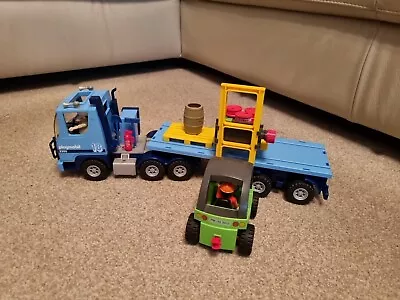 Buy Playmobil Vintage 2350 Flatbed Truck With 3003 Forklift In Very Good Condition. • 26£