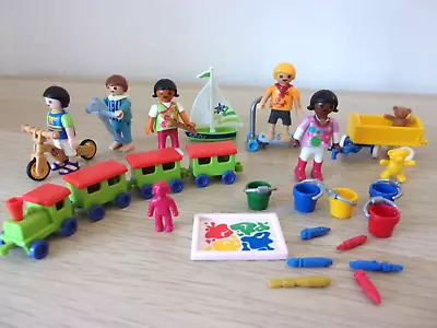 Buy Playmobil Dolls House Playroom CHILD FIGURES With Toys Play Set  [3BT8] • 6.99£
