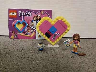 Buy LEGO FRIENDS, 41357, Olivia's Heart Box, Complete • 2.70£