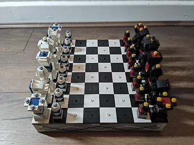 Buy LEGO CHESS SET 40174 ICONIC RETIRED SET - Complete Including Draughts • 59.99£