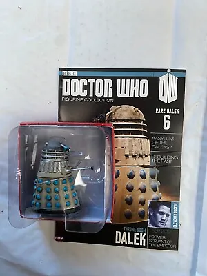 Buy Bbc Dr Doctor Who Eaglemoss Figurine Special Rare Issue 6 Throne Room Dalek Sd6 • 29.99£