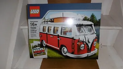 Buy Lego Creator Expert Volkswagen T1 Camper Van, 10220 • 139.99£