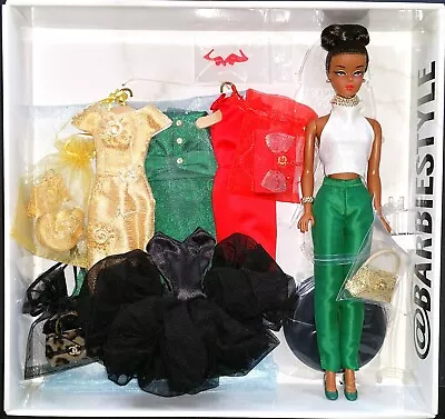 Buy Barbie GOLD Label New SIGNATURE 2023 1 Doll & 4 Outfits OR MATTEL BOX • 171.28£