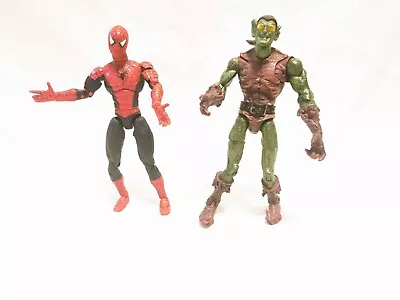 Buy Spider-Man Movie And Green Goblin Marvel Legends  Action Figures 6  Toybiz • 29.99£
