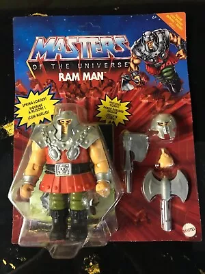 Buy Masters Of The Universe MOTU Origins - Ram Man Deluxe Action Figure - IN STOCK • 16£