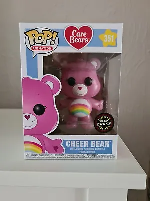 Buy Funko Pop! Care Bears - Cheer Bear Glow Chase #351 • 27.95£