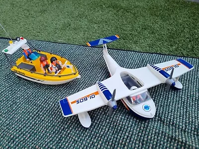Buy Playmobil Whale And Turtle Watching Boat And SEAPLANE.  • 10£