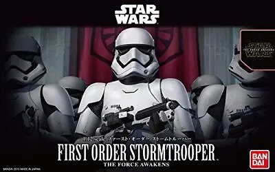 Buy BANDAI Star Wars First Order Stormtrooper 1/12 Scale Plastic Model Kit JP Good • 58.42£
