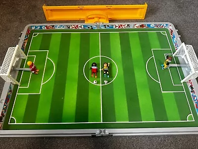 Buy Playmobil Take Along Carry Storage Case Football Stadium Pitch Playset & Figures • 24.99£