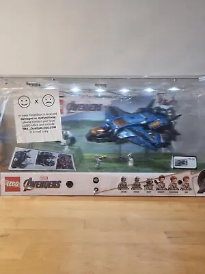 Buy Marvel Ex Lego Shop Display Light Up - Avengers Ultimate Quinjet 76126 • 30£