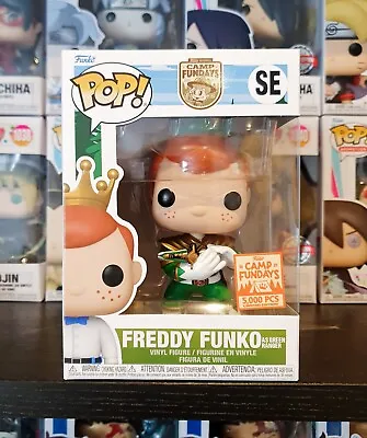 Buy FUNKO POP! Freddy Funko As Green Power Ranger LE 5000 Pieces Camp Fun Days  • 20£