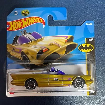 Buy Hot Wheels TV Series Batmobile Gold Batman N Case 2022 4/5 131/250 New 6 • 7.99£