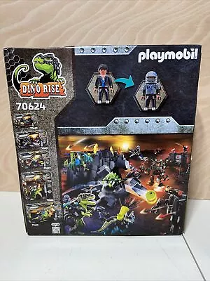 Buy Playmobil Dino Rise Battle Of The Giants T-Rex Robot Dinosaurs 70624 New Sealed • 34.49£