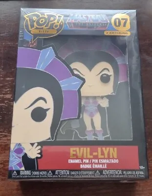 Buy Funko Pop Pin - Masters Of The Universe - 07 Evil-Lyn - New & Sealed • 7.49£